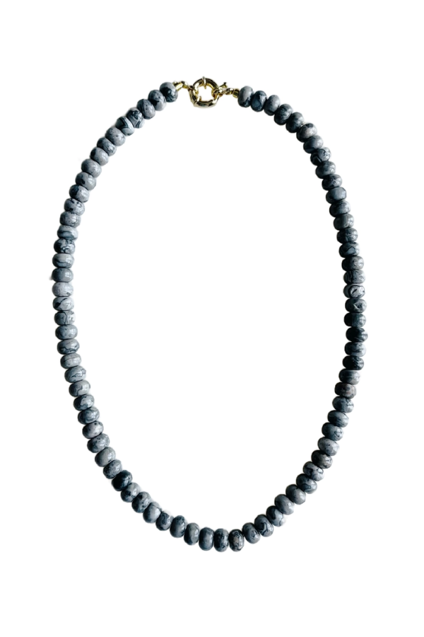 Candy Necklace | Gray Mapstone