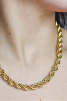 treasure jewels Rope Chunky Necklace